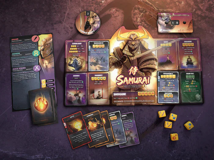 Dice Throne: Season Two - Gunslinger vs Samurai