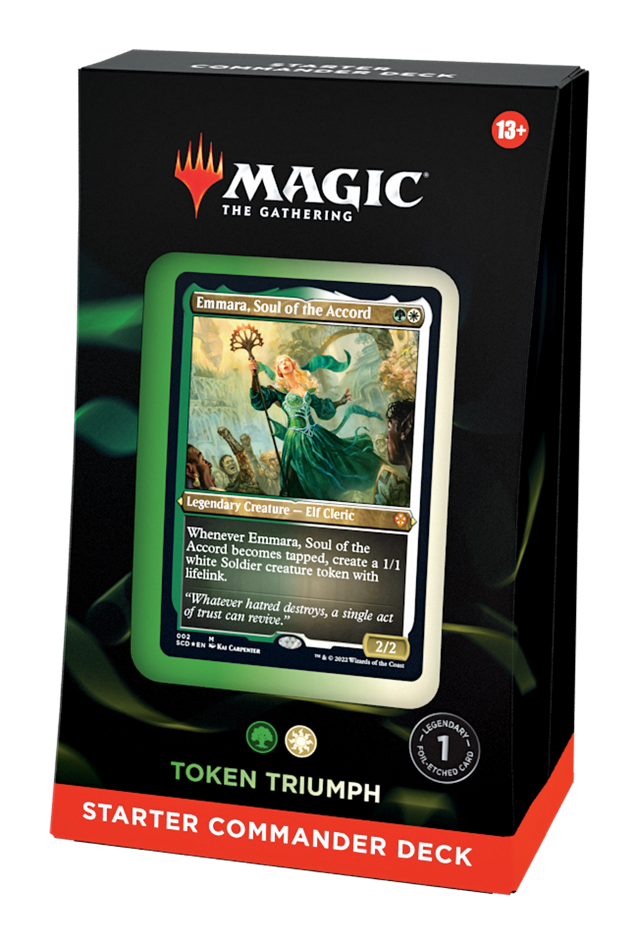 Magic the Gathering - Commander Starter Deck 2022 - Token Triumph (Green-White)