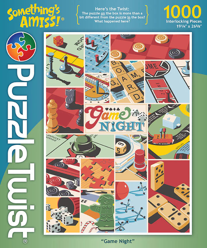 Game Night 1000 Piece Jigsaw Puzzle