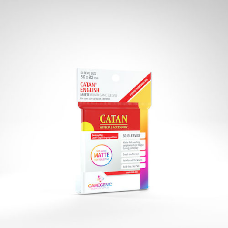MATTE Catan-Sized Sleeves 56 x 82 mm