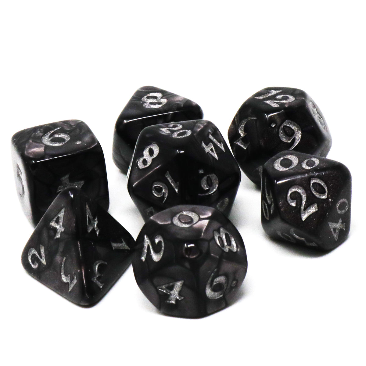 7 Piece RPG Set - Rerolls - Re-vive