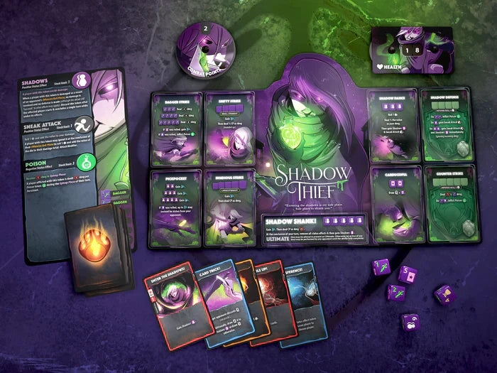 Dice Throne: Season One - Pyromancer vs Shadow Thief