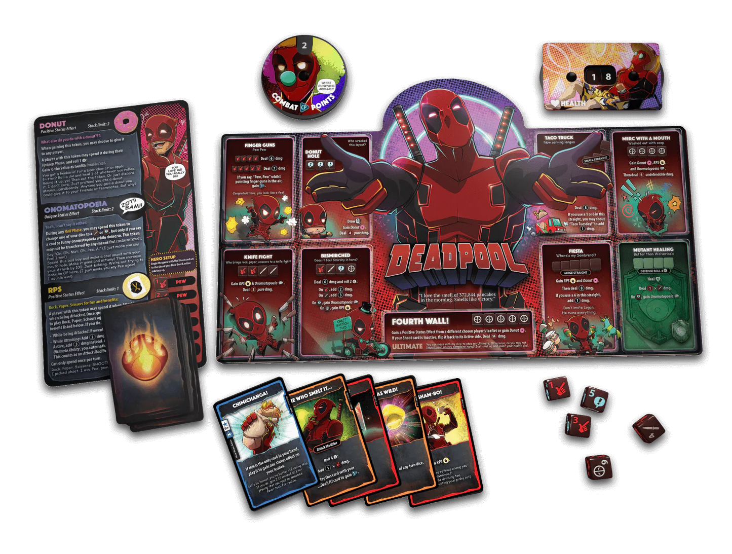 Dice Throne: Marvel: Deadpool