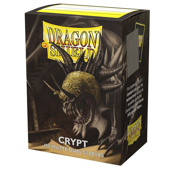 Dragon Shield Sleeves - Standard DUAL- Matte Crypt 'Neonen' (100 ct.)