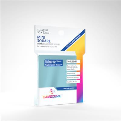 PRIME Sleeves: Mini-Square (53 x 53 mm)