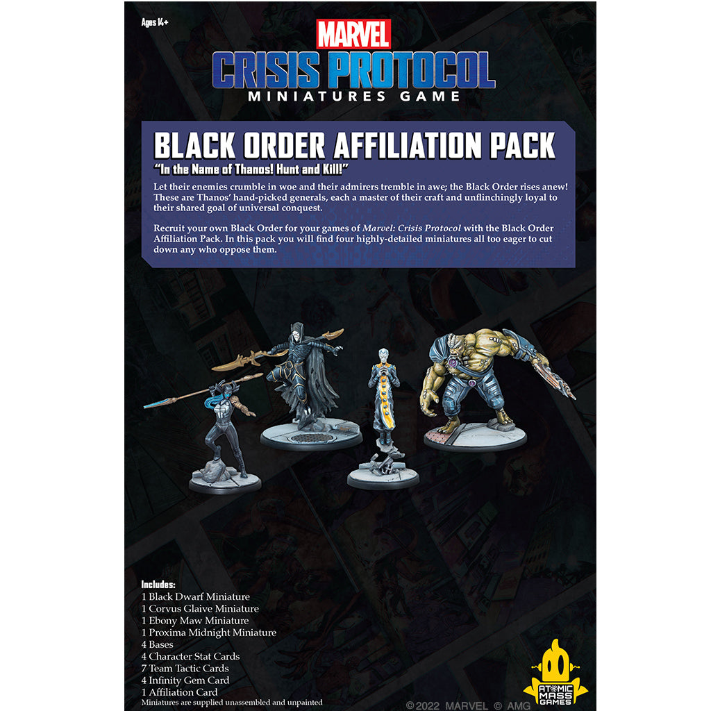 Marvel Crisis Protocol - Black Order Squad Pack