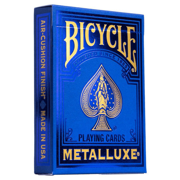 Bicycle: Metalluxe Playing cards blue