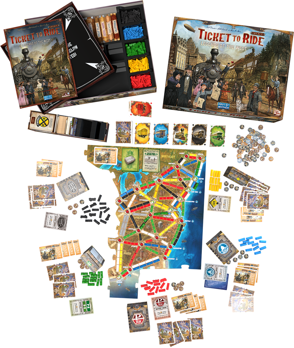 Ticket to Ride: Legacy - Legends of the West