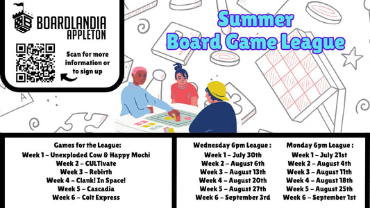 Monday Board Game League Updates