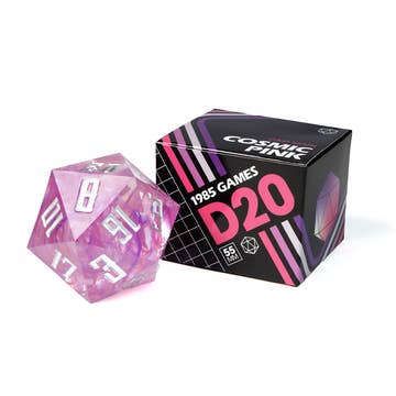 55mm Cast Resin d20