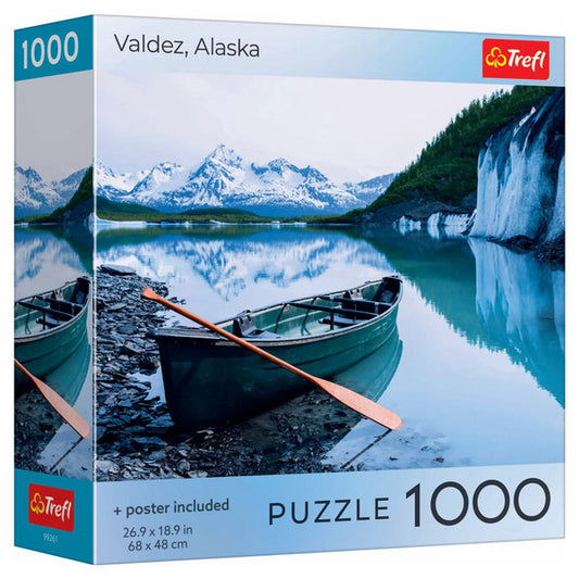 Valdez, Alaska 1000 Piece (Trefl Red)