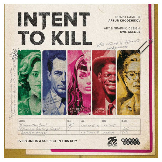 Intent to Kill - Pre-Order