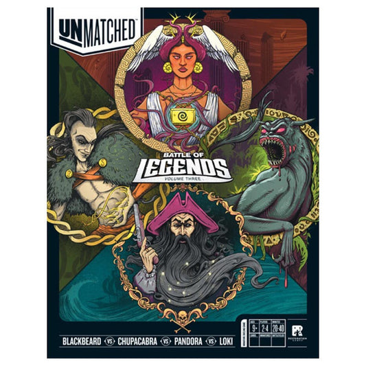 Unmatched: Battle of Legends Volume 3 - Pre-Order
