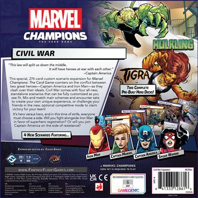 Marvel Champions: The Card Game - Civil War Expansion - Pre-Order