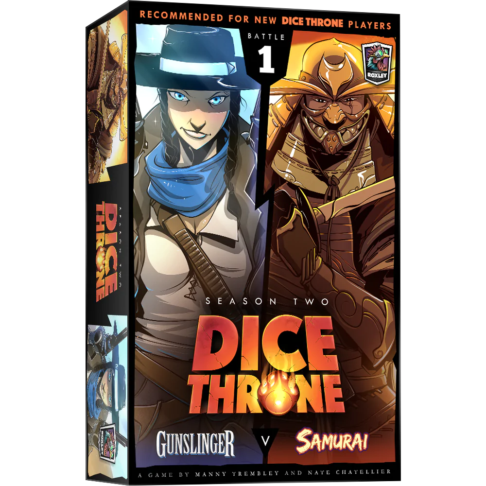 Dice Throne: Season Two - Gunslinger vs Samurai