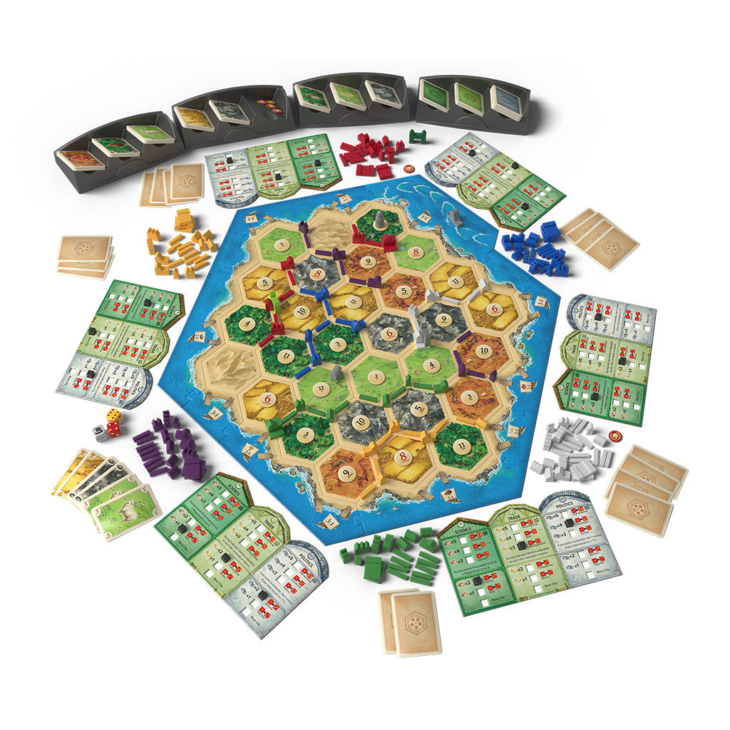 CATAN® – Cities & Knights Expansion 5-6 Player Expansion