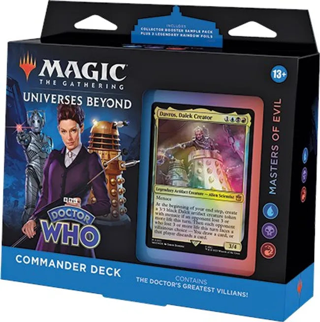 MAGIC THE GATHERING: UNIVERSES BEYOND: DOCTOR WHO COMMANDER DECK