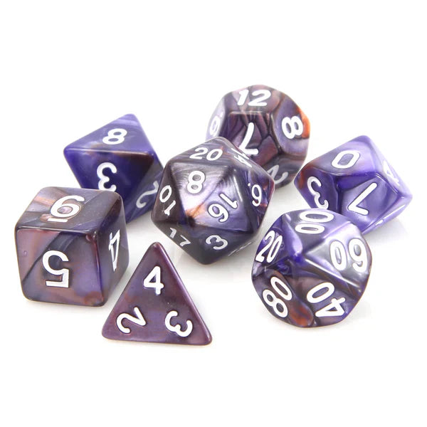 Die Hard 7pc RPG Set - Copper and Purple Alloy