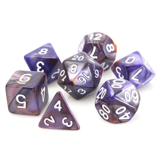 Die Hard 7pc RPG Set - Copper and Purple Alloy