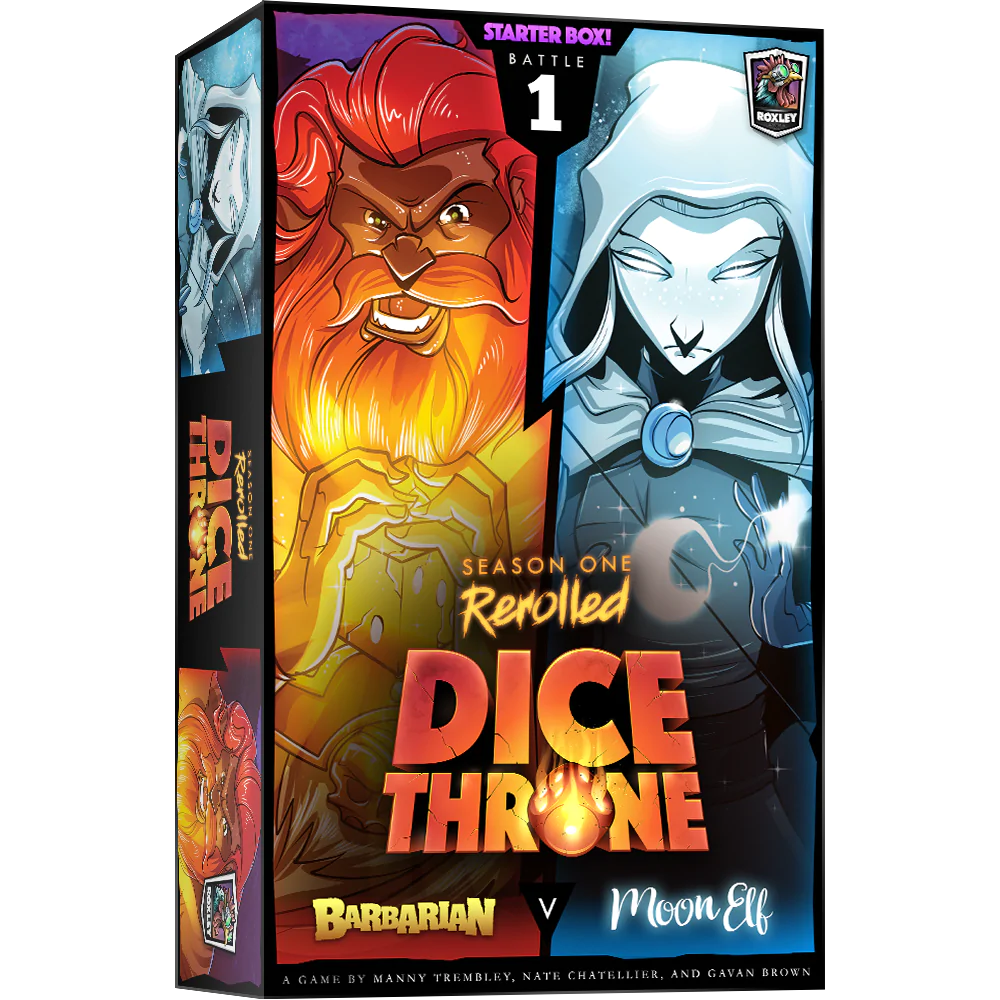 Dice Throne: Season One - Barbarian vs Moon Elf