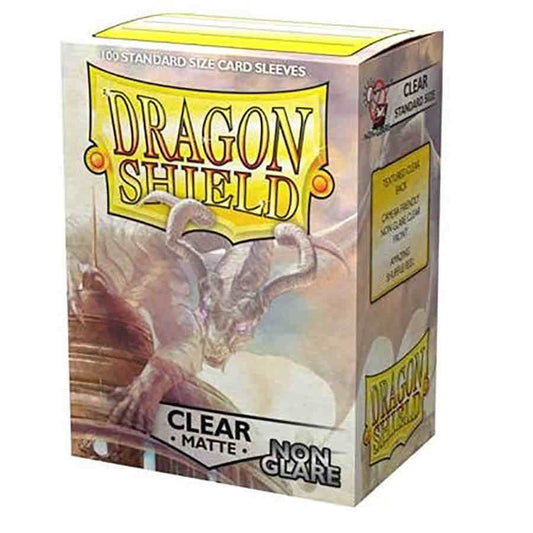Dragon Shield Sleeves: Matte Non-Glare Clear (Box of 100)