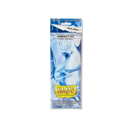 Dragon Shield - Perfect Fit Sealable - 100ct Clear