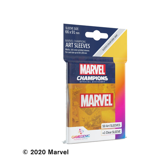 Marvel Champions Art Sleeves: Marvel Orange