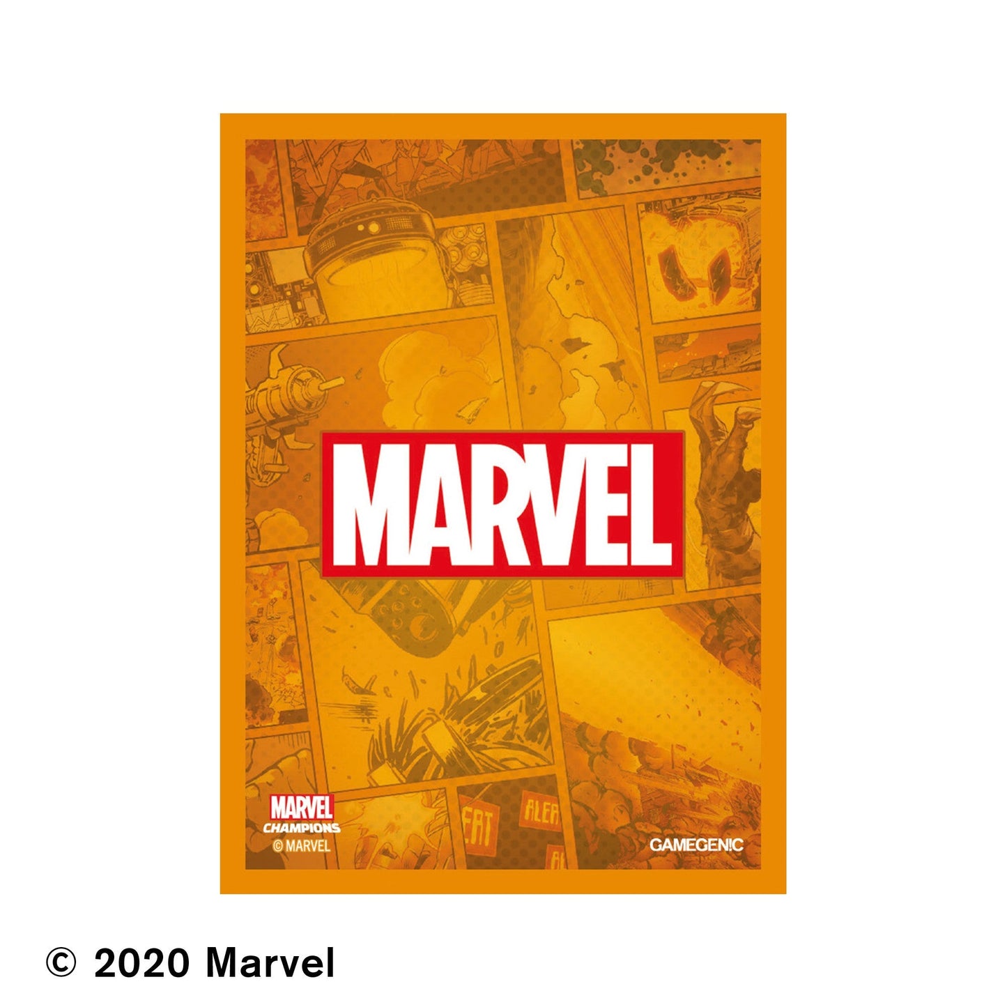 Marvel Champions Art Sleeves: Marvel Orange