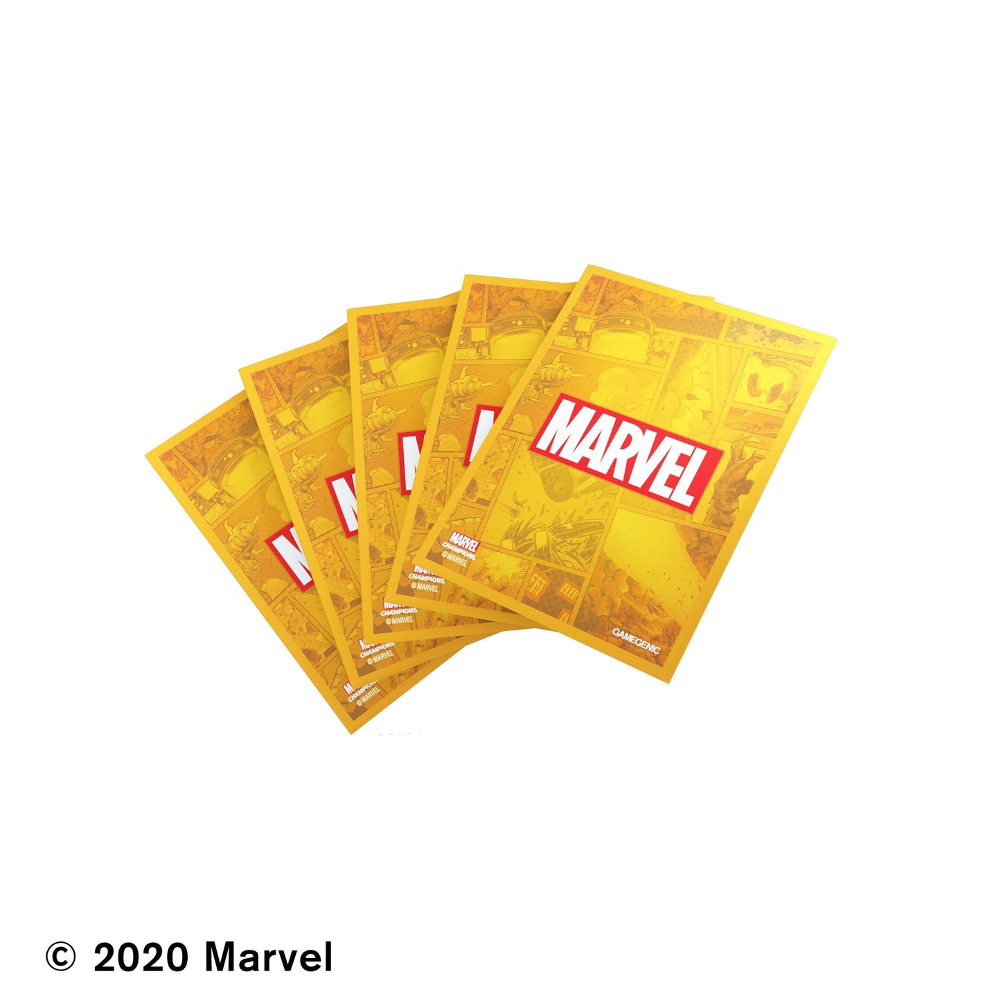 Marvel Champions Art Sleeves: Marvel Orange