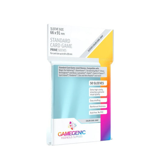 Prime Standard Card Game Sleeves 66 x 91 mm