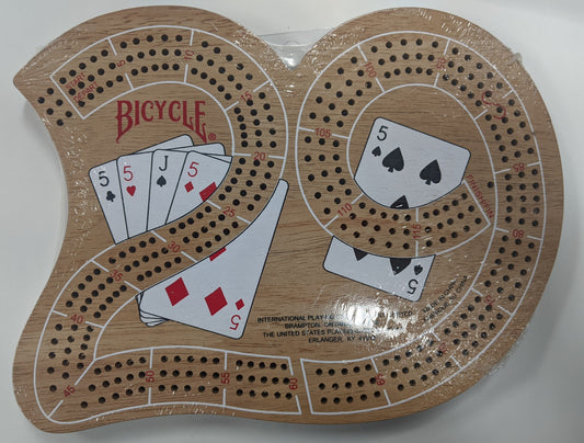 Bicycle 29 Cribbage Board