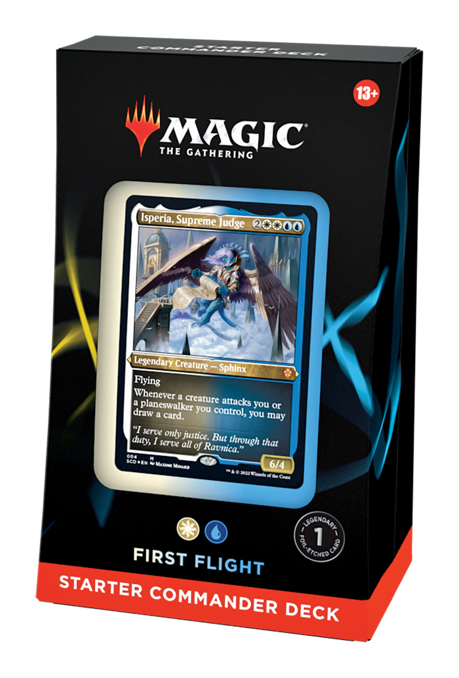 Magic the Gathering - Commander Starter Deck 2022 - First Flight (White-Blue)