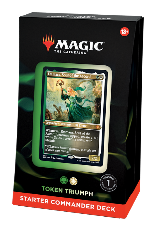 Magic the Gathering - Commander Starter Deck 2022 - Token Triumph (Green-White)