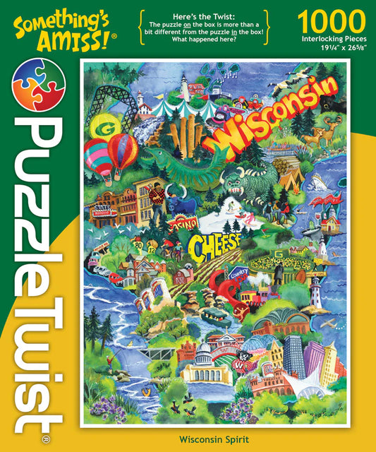 Wisconsin Spirit 1000 Piece Jigsaw Puzzle