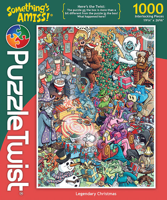 Legendary Christmas 1000 Piece Jigsaw Puzzle