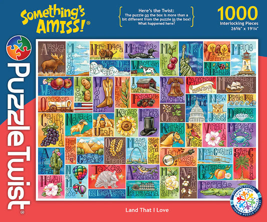 Land That I Love 1000 Piece Jigsaw Puzzle