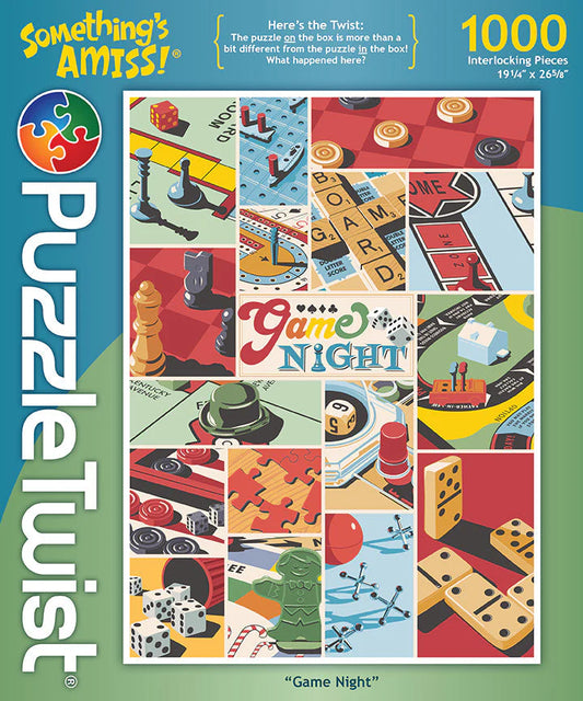 Game Night 1000 Piece Jigsaw Puzzle
