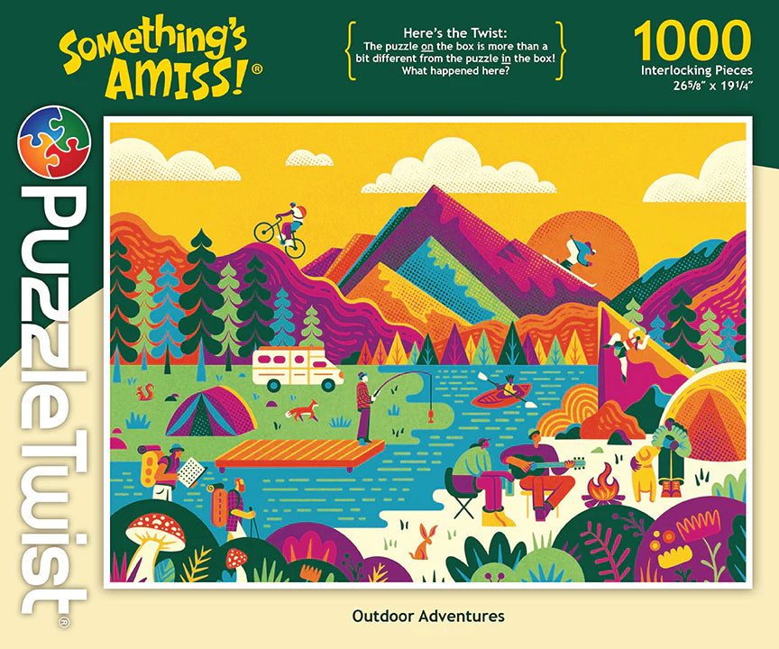 Outdoor Adventures 1000 Piece Jigsaw Puzzle