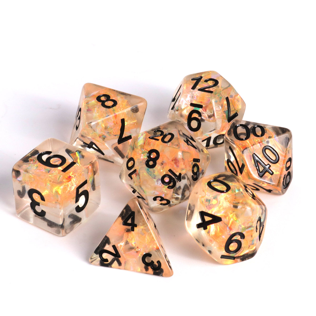 7 Piece RPG Set - Fire Dance