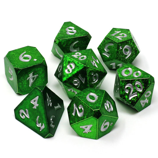7pc RPG set - Thornsinger with Silver