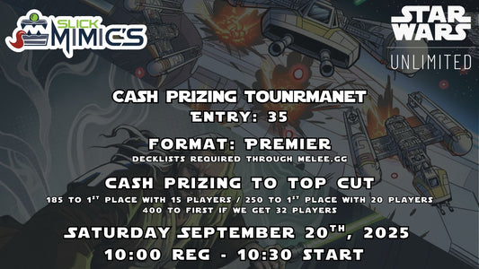 Star Wars Unlimited 1k Registration - September 20th