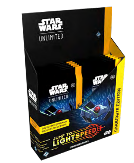 Star Wars: Unlimited – Jump to Lightspeed: Carbonite Booster Display