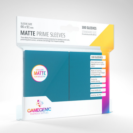 Matte Prime Card Sleeves: Blue