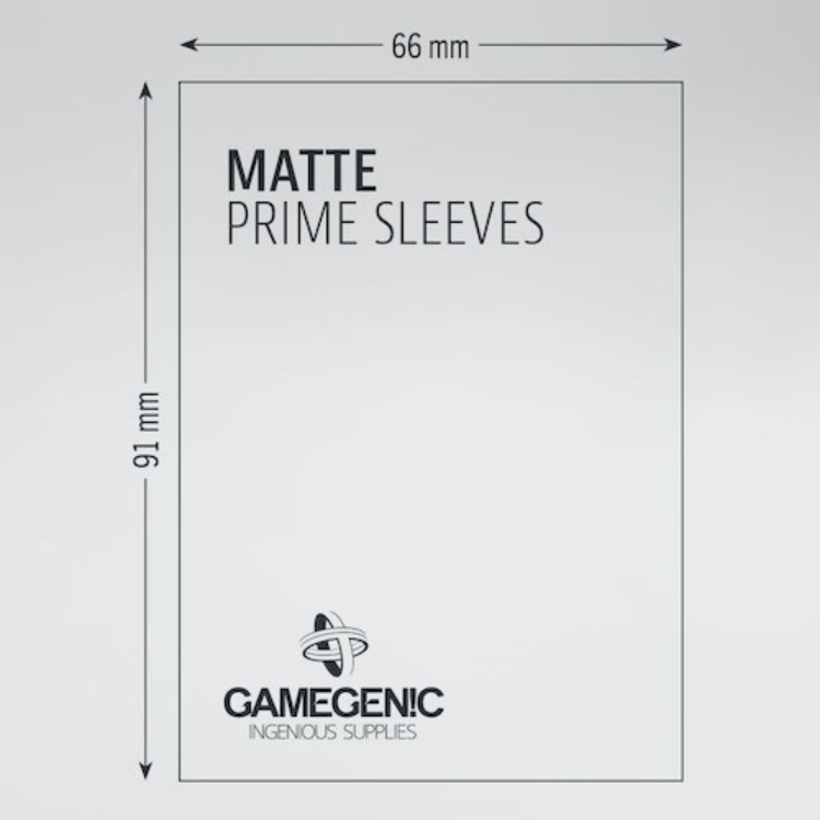Matte Prime Card Sleeves: Blue