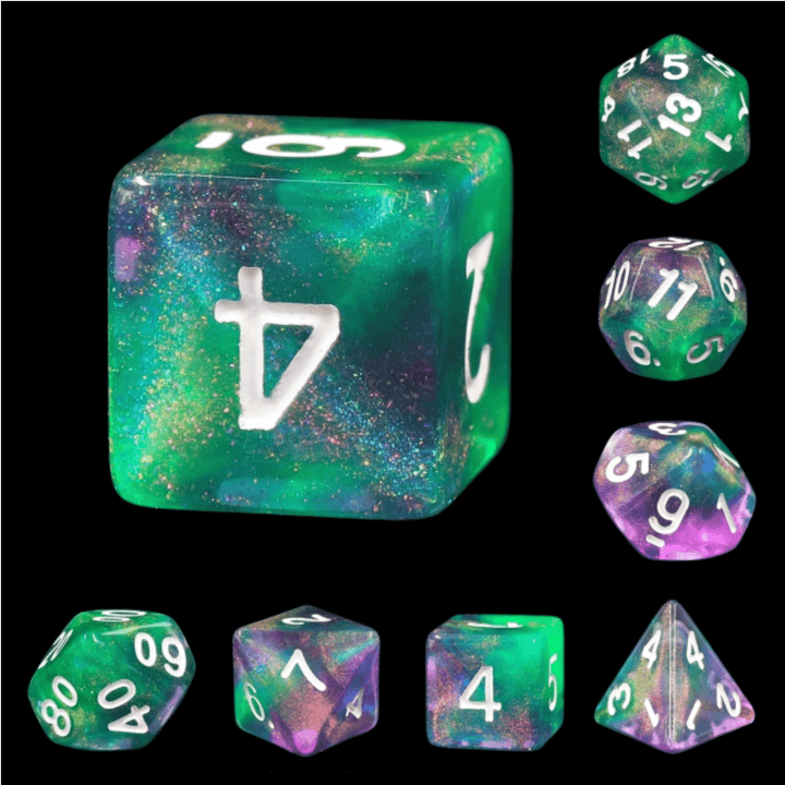 Foam Brain Rpg Dice: Sour Grapes