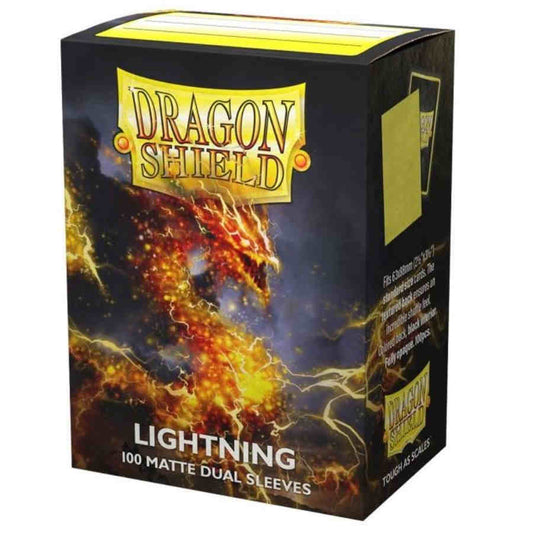 Dragon Shield Sleeves - Dual Sleeves: Matte Lightning