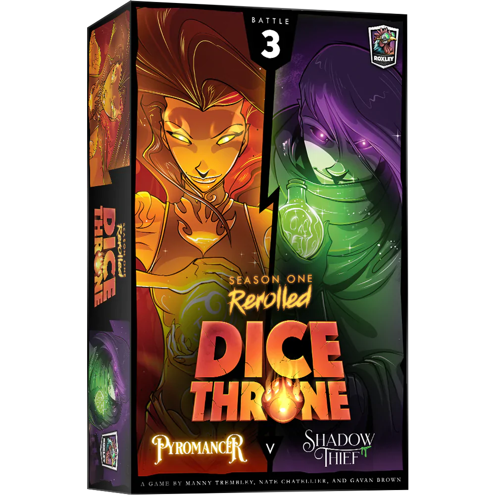 Dice Throne: Season One - Pyromancer vs Shadow Thief