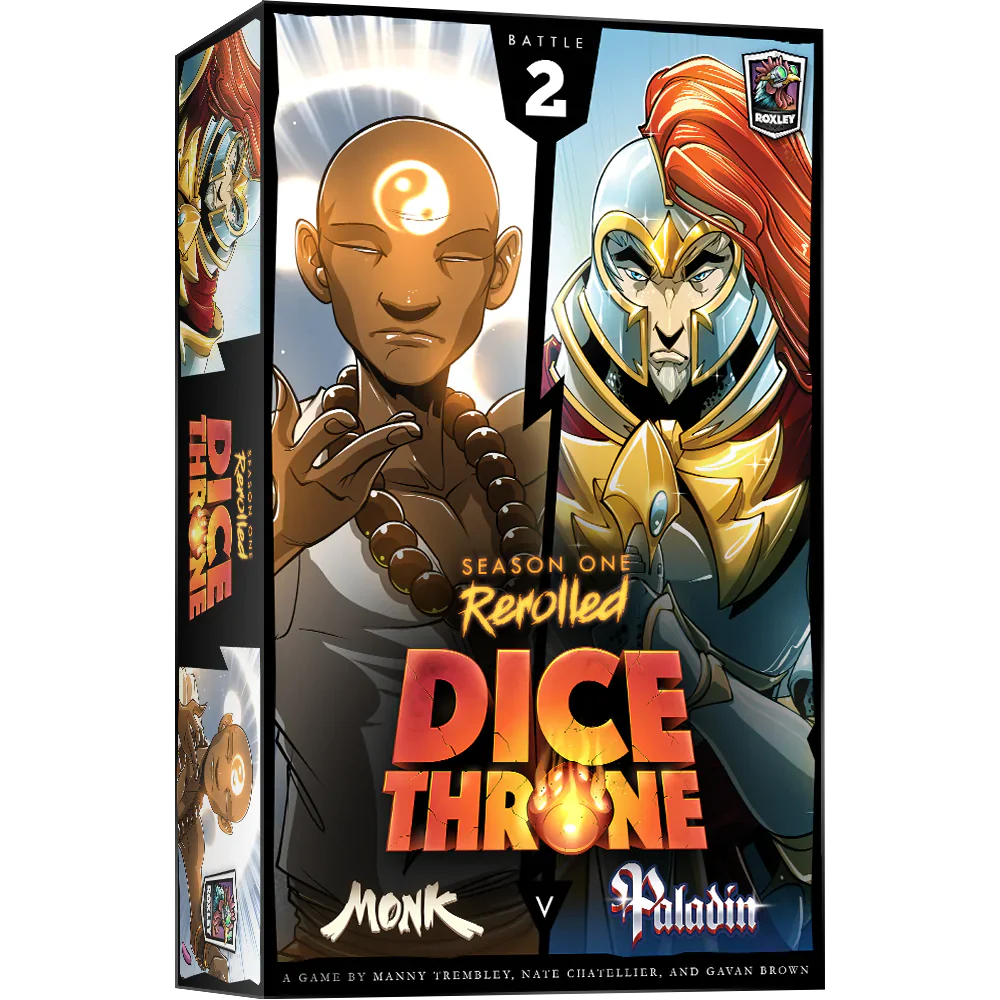 Dice Throne: Season One - Monk vs Paladin