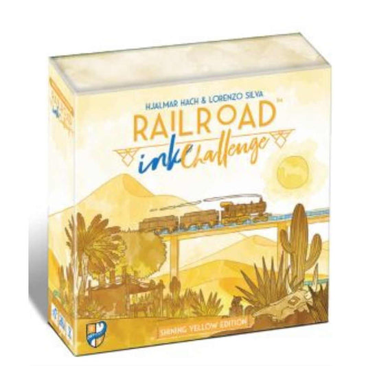 Railroad Ink Challenge - Shining Yellow Edition