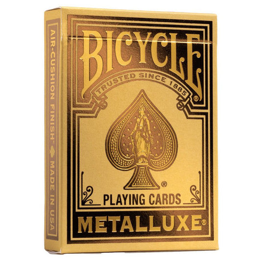 Bicycle: Metalluxe Playing cards Gold